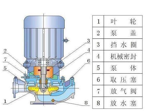 立式离心泵的结构图片