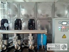益阳恒压供水设备+18吨不锈钢水箱